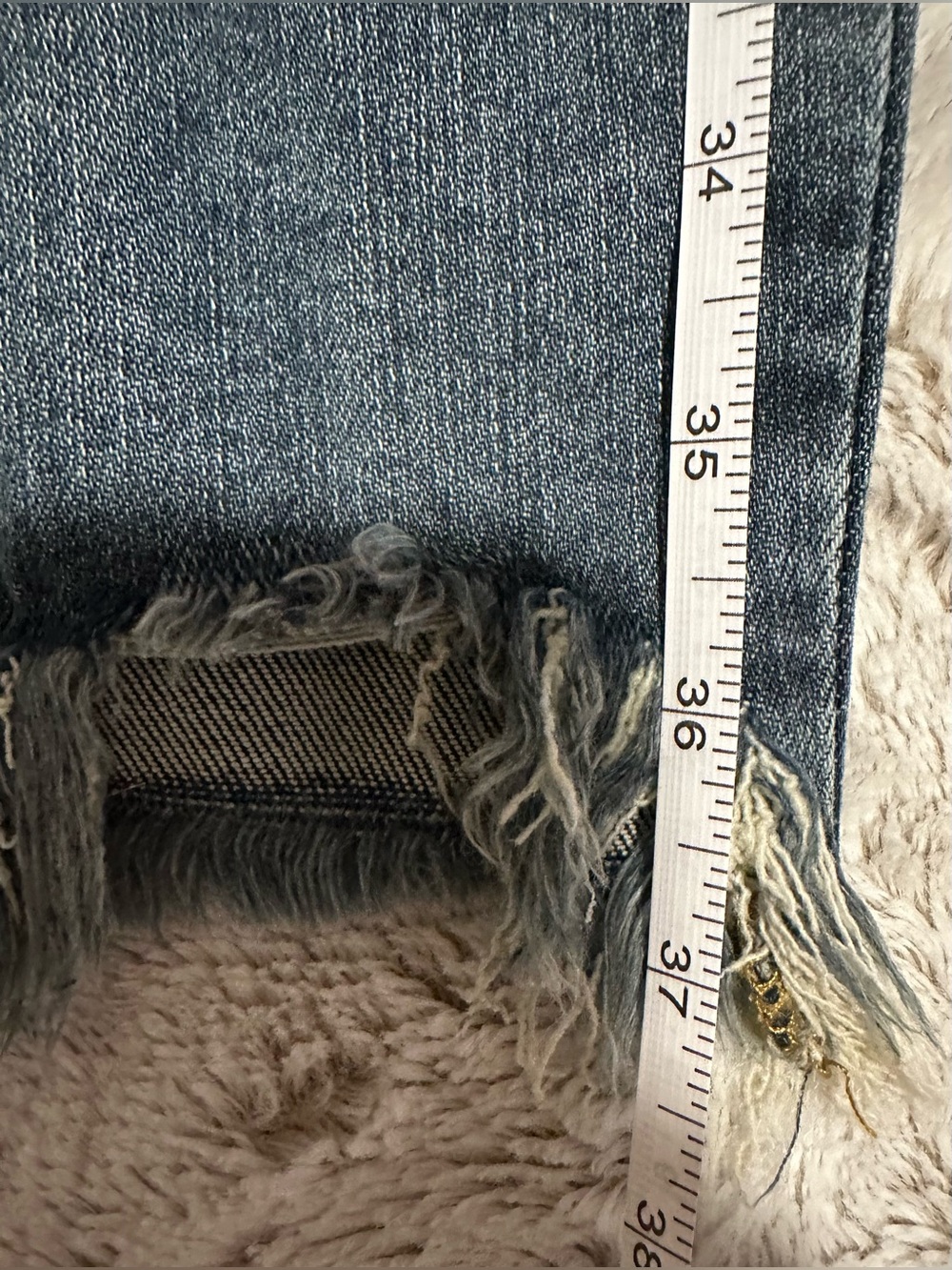 Judy Blue Shark Bite Hem Skinny Fit Jeans - Picture 10 of 16